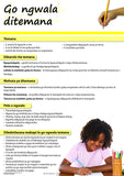 CHART: WRITING PARAGRAPHS (SEPEDI) A2 (FLAT)