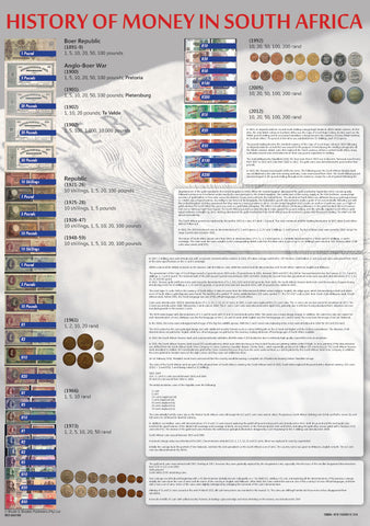 CHART: THE HISTORY OF MONEY IN SOUTH AFRICA A1 (FLAT)