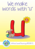 DUZI BUGS: WHITE START UP LEVEL WE MAKE WORDS 'U'