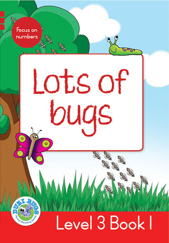 DUZI BUGS: RED LEVEL 3: BOOK 1: LOTS OF BUGS