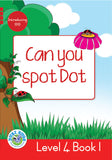 DUZI BUGS: RED LEVEL 4: BOOK 1: CAN YOU SPOT DOT?