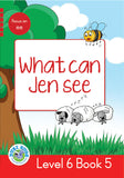 DUZI BUGS: RED LEVEL 6: BOOK 5: WHAT CAN JEN SEE?