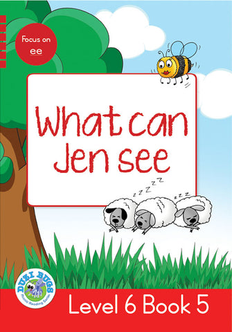 DUZI BUGS: RED LEVEL 6: BOOK 5: WHAT CAN JEN SEE?