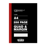 FREEDOM STATIONERY HARD COVERS A4 COUNTER BOOKS - STITCHED & GLUED (practice2022)