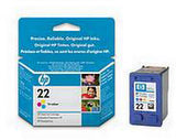 HP 22 Tri-Colour InkJet Print Cartridge