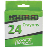 FREEDOM STATIONERY MARLIN CRAYONS - WAX (NON-TOXIC)