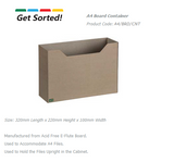 SPECIALISED FILING SYSTEMS Board Containers