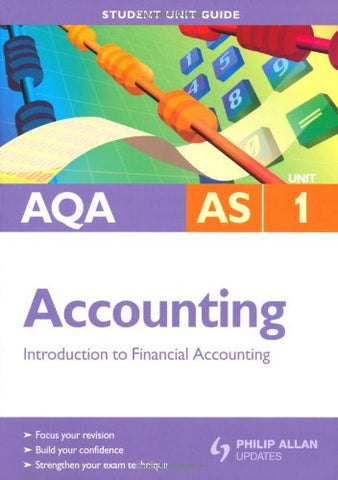 AQA AS ACCOUNTING UNIT 1