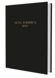 Acta Juridica 2019