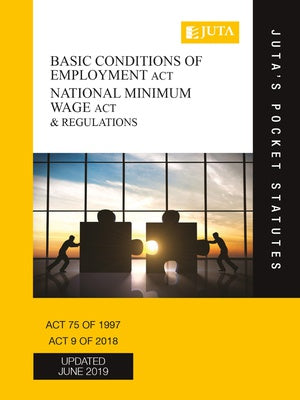Basic Conditions of Employment Act 75 of 1997; National Minimum Wage Act 9 of 2018 & Regulations 2e