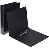 DONAU A4 2R 25mm RING BINDER PP BLACK