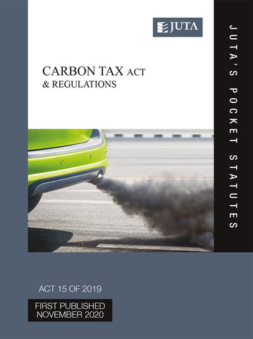 Carbon Tax Act 15 of 2019