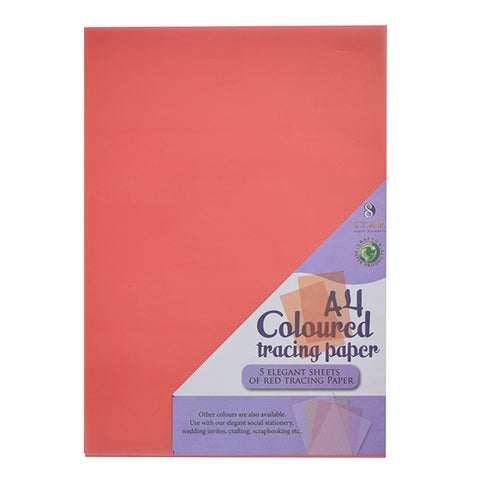 GRAFTON A4 WHITE PLAIN TRACING PAPER PADS 20 sheets