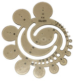 DRAUGHTSMAN STENCIL-RADIUS