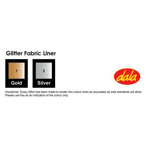 DALA FABRIC GLITTER LINER
