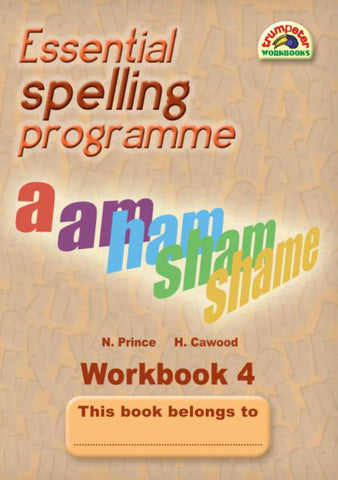 Essential spelling programme Workbook 4
