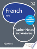 FRENCH COMMON ONE TEACHER NOTES AND ANSWERS