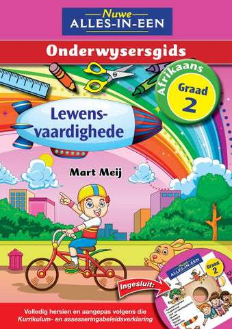 Nuwe Alles-In-Een Graad 2 Lewensvaardighede Onderwysersgids + CD