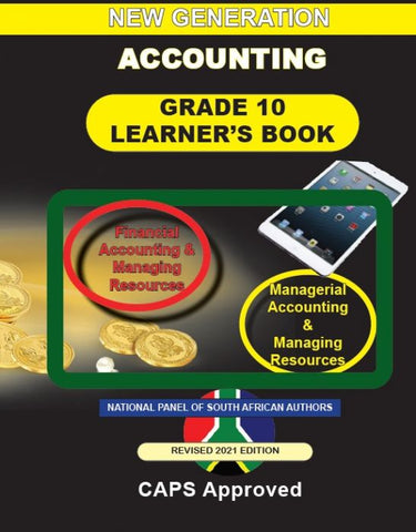 New Generation Accounting - Gr 10: Workbook