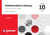 THE ANSWER SERIES GRADE 10 MATHS LITERACY 3in1 CAPS STUDY GUIDE