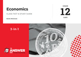THE ANSWER SERIES GRADE 12 ECONOMICS 3 in1 CAPS STUDY GUIDE