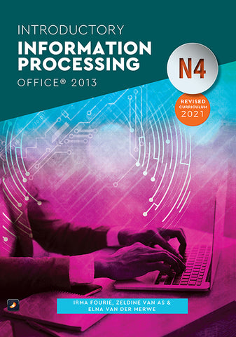 N4 Introductory Information Processing Office 2013 eBook