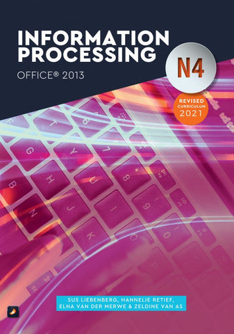 N4 Information Processing Office 2013 eBook