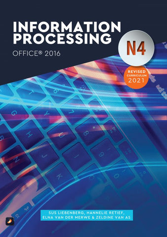 N4 Information Processing Office 2016 eBook