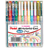 PENTEL Hybrid Gel Ink Rollers K118