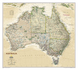 Australia Executive Wall Map