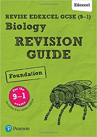 Pearson REVISE Edexcel GCSE (9-1) Biology Foundation Revision Guide: for home learning, 2022 and 2023 assessments and exams (Revise Edexcel GCSE Science 16)