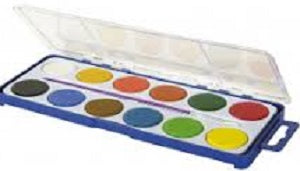 PAINT WATERCOLOUR 4 KIDS 12 COLOURS