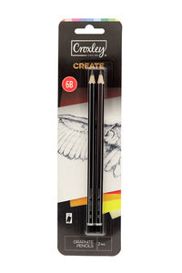CROXLEY Pencil Exc 6B 2Pk