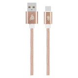 Pro Bass Braided series Micro USB cable 1.2m - gold