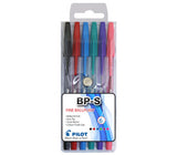 Pilot Ballpoint Pens BP-S Fine Wallet of 4 & 6