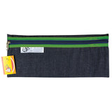 4KIDS SCHOOL PENCIL BAG DENIM 33cm BLUE