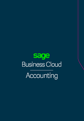 Sage Business Cloud Accounting (North West University- Soft Copy Package)