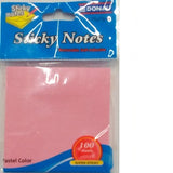 DONAU STICKY NOTES PAD 75 X 75 YELLOW 100 SHEETS