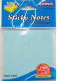 DONAU STICKY NOTES PAD 75 X 75 YELLOW 100 SHEETS