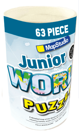 World Junior Jigsaw Puzzle in tube
