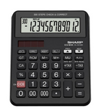 Sharp El-CC12D Desk Calculator - 300 Step Check and Correct