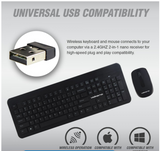 Volkano Cobalt Series Wireless keyboard and mouse combo