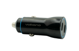 Volkano Cruise Duo series Car Charger with Dual Type C
