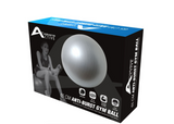 Volkano Active 65cm Anti Burst Gym Ball - Gunmetal Grey
