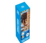 Quest 60Pc Giant Wooden Tumble Tower Natural