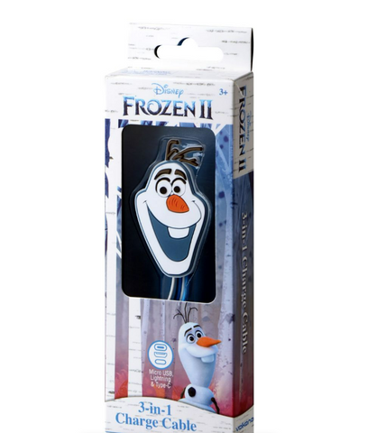 Disney 3-in-1 charging cable - Frozen II