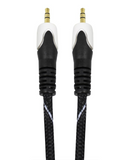Volkano Slim series Aux Cable 2m Black