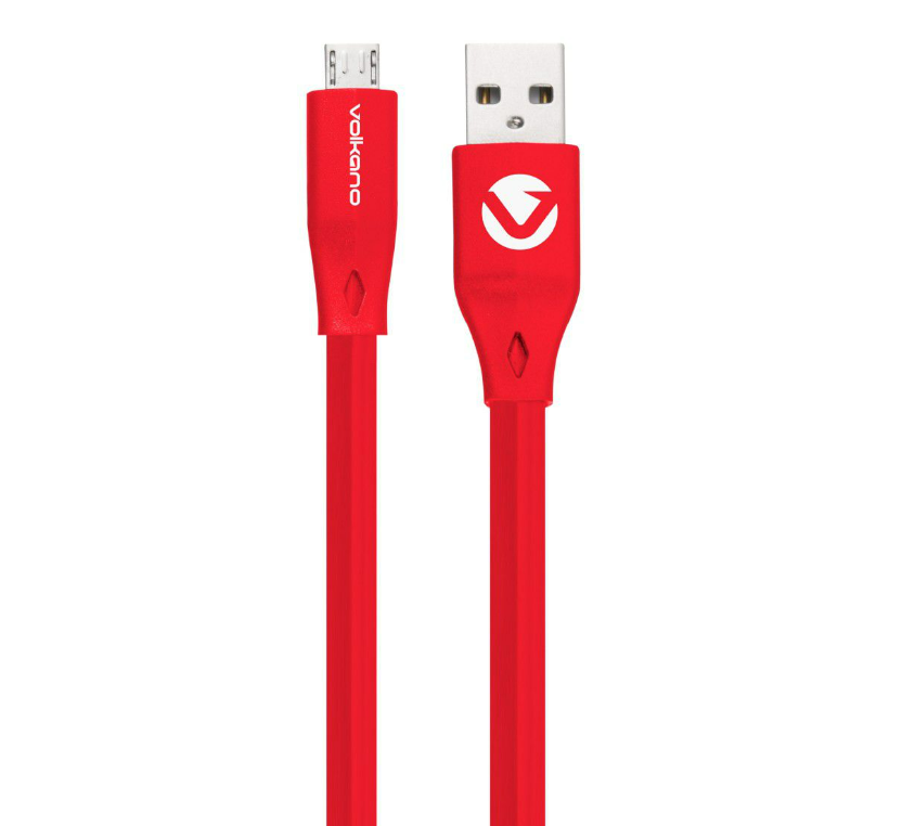 Volkano Slim Series Flat PVC Type-C Cable 1.2m – Elex Academic Bookstore