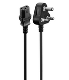 Volkano Presto series Power Cable 3 pin IEC to Type-M 1.8m 10A