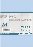 SDS Binding Covers Clear